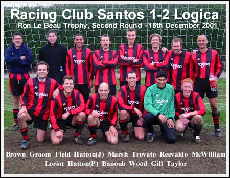 The thirteen valiant Cup heroes.