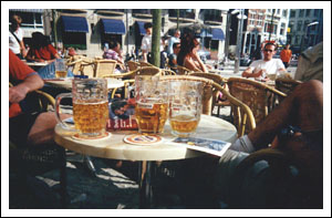 As usual, the Football Gods had blessed the Logica World Cup with hot weather, and the regular intake of liquid was essential for athletes performing at this level.